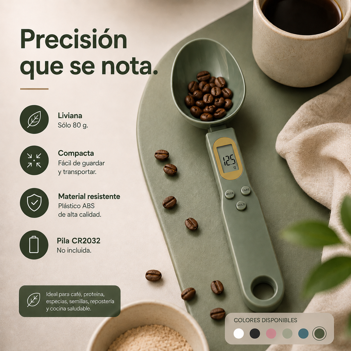 NOMAWELL Digital Spoon Scale